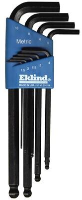 EK13609 - 9 Piece Metric Long Balldriver® L-Wrench Set