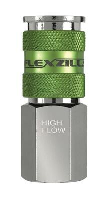 LMA53616FZ - Flexzilla® Pro High Flow Coupler, 3/8" Female, 1/4" Body