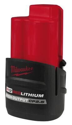 MWE48112425 - M12™ REDLITHIUM™ HIGH OUTPUT™ CP2.5 Battery Pack