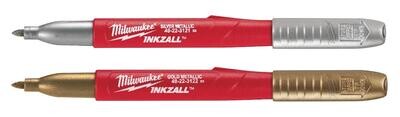 MWE48223123 - 2-Pack INKZALL™ Metallic Fine Point Markers