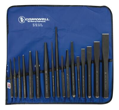 KCP17S - 17 Piece Punch and Chisel Set
