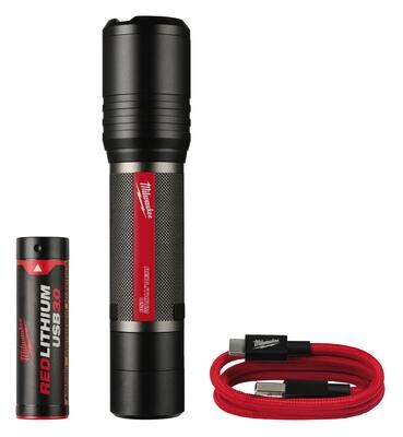 MWE216221 - REDLITHIUM™ USB 2000L Slide Focus Flashlight