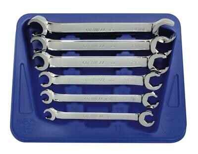 BWFMP6ST - 6 Piece Metric Double End Flare Nut Wrench Set