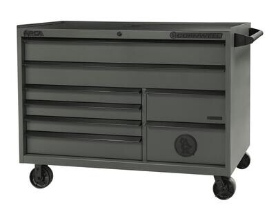 CTSASR578KST - ARCA™ 57” 8-Drawer Double Bank Roller Cabinet, Storm