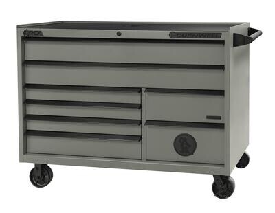 CTSASR578KSM - ARCA™ 57” 8-Drawer Double Bank Roller Cabinet, Smoke