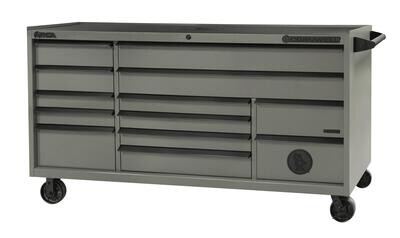 CTSASR7913KSM - ARCA™ 79” 13-Drawer Triple Bank Roller Cabinet, Smoke