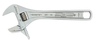 CL806PW - 6" Adjustable Wrench, Reversible Jaw