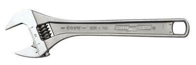 CL808W - 8" Chrome Adjustable Wrench