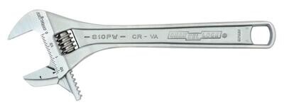 CL810PW - 10" Adjustable Wrench, Reversible Jaw