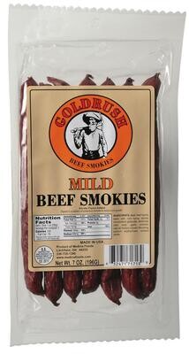 GRJ71718 - 7 oz. Mild Beef Smokies (12-Pack)