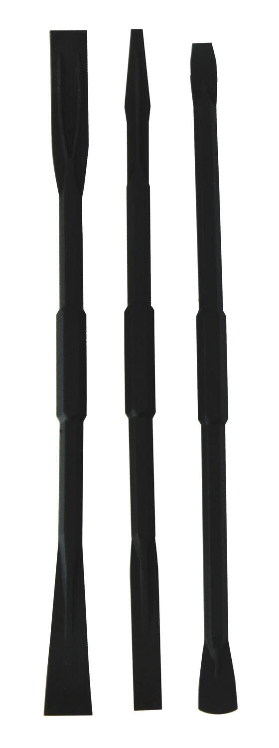 HR116 3 Piece Lightweight Mini Plastic Pry Bar Set