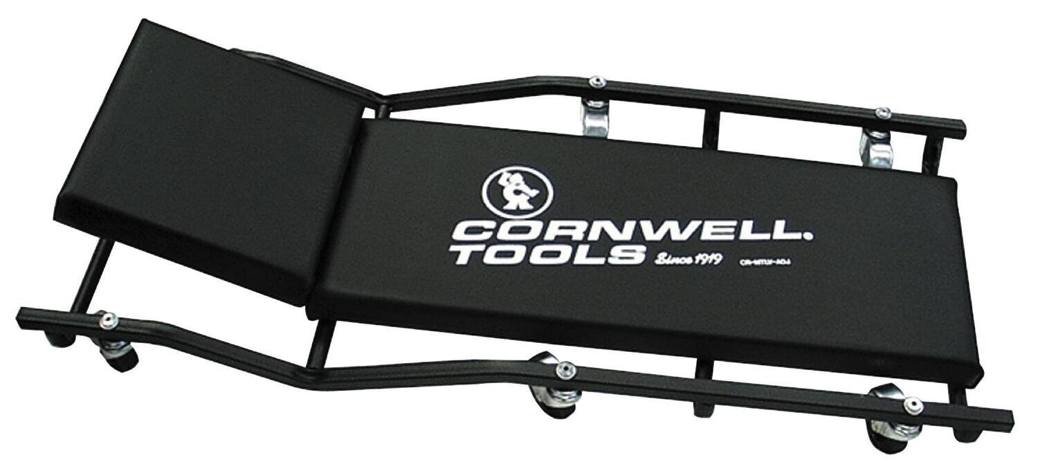 CRMTLVADJA - 6 Wheel Adjustable Headrest Creeper - Plywood