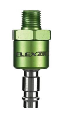 LMA53440FZBS - Flexzilla® Pro High Flow Ball Swivel Plug, 1/4" Male, 1/4" Body