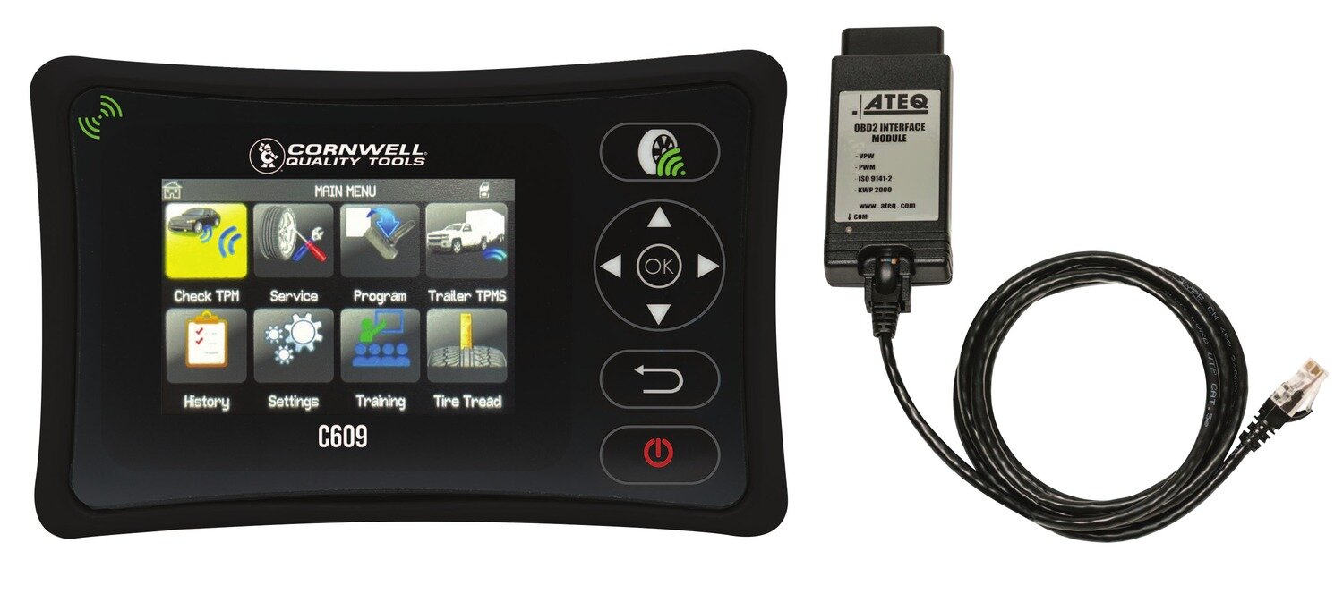 ATQC609 - Complete TPMS Diagnostic Kit w/ OBD Module