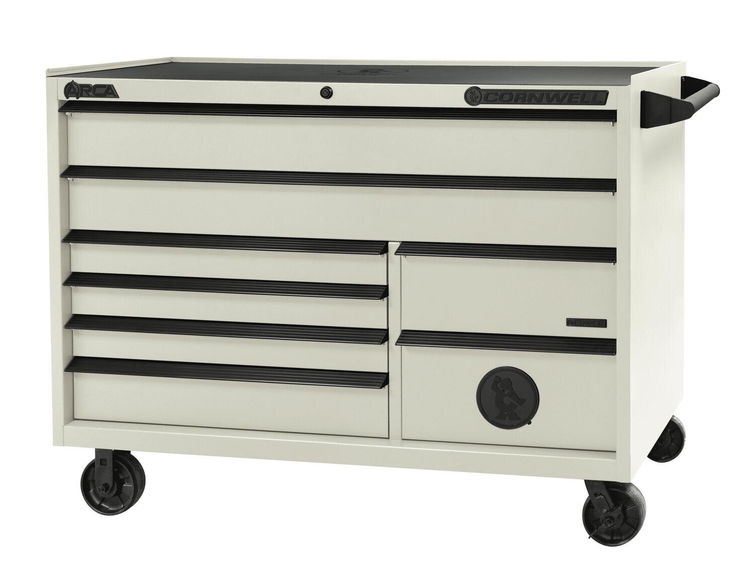 CTSASR578KVP - ARCA® 57” 8-Drawer Double Bank Roller Cabinet, Vapor