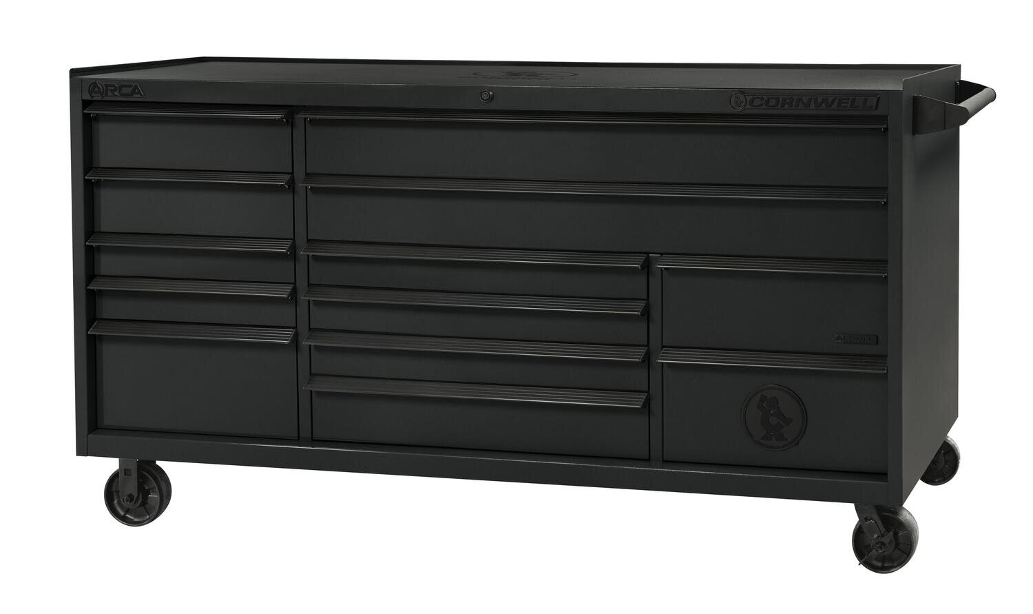 CTSASR7913KSH - ARCA® 79” 13-Drawer Triple Bank Roller Cabinet, Shadow