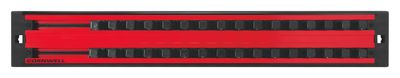 MSCLASDR50R - 1/2" Drive Double Row Lock-A-Socket Tray, Red