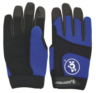 CTGMGB2XL - Blue Mechanic's Gloves, 2XL