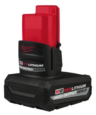 MWE48112450 - M12™ REDLITHIUM™ HIGH OUTPUT™ CP5.0 Battery Pack