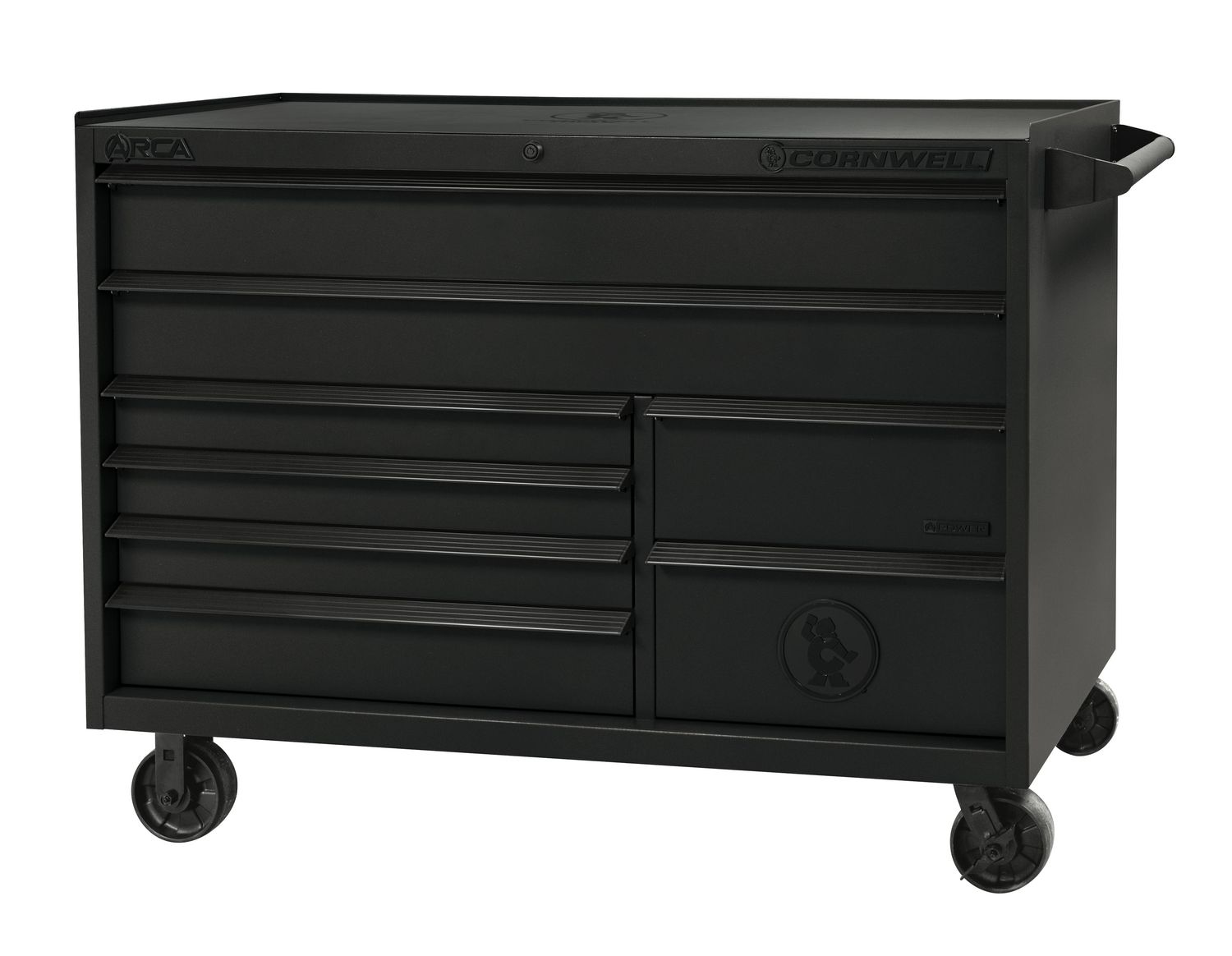 CTSASR578KSH - ARCA® 57” 8-Drawer Double Bank Roller Cabinet, Shadow