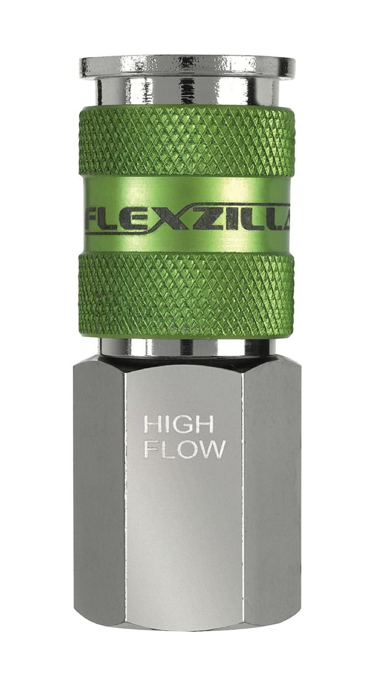 LMA53616FZ - Flexzilla® Pro High Flow Coupler, 3/8" Female, 1/4" Body