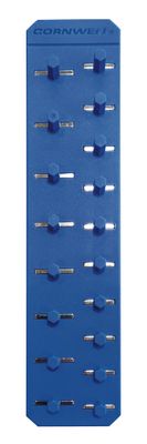 ECMR218B - 18 Piece 3/8" Drive Blue Magnetic Socket Double Rail