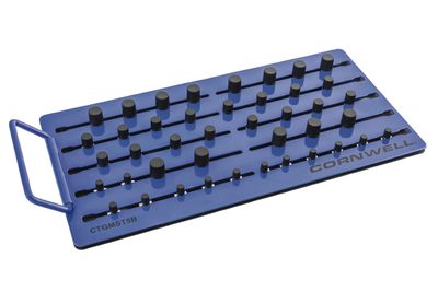 CTGMST5B - 1/4", 3/8" & 1/2" Drive Magnetic Socket Tray - Blue