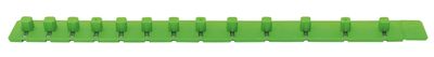 ECFMR38G - 3/8" Drive Flexible Green Magnetic 13 Tab Socket Rail