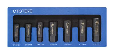CTGTS7S - 7 Piece Tap Socket Set