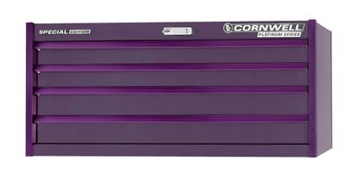 CTSPPE564UPR - (BTO) PLATINUM PLUS™ 56” 4-Drawer Chest, Purple Rain/Purple