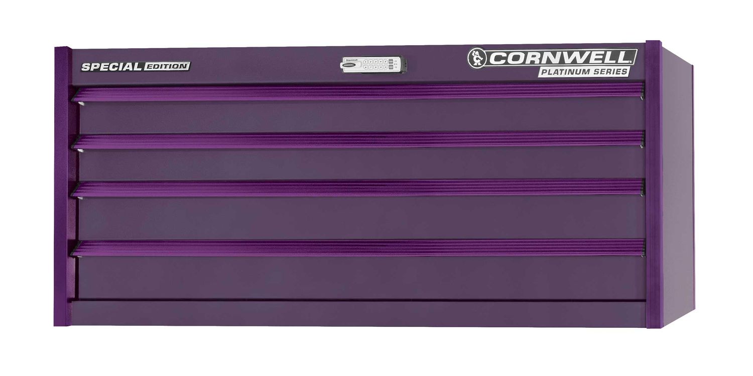 CTSPPE564UPR - (BTO) PLATINUM PLUS™ 56” 4-Drawer Chest, Purple Rain/Purple