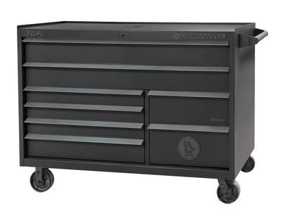 CTSASR578LSH - (BTO) ARCA® 57” 8-Drawer Double Bank Roller Cabinet, Shadow/Gunmetal Trim