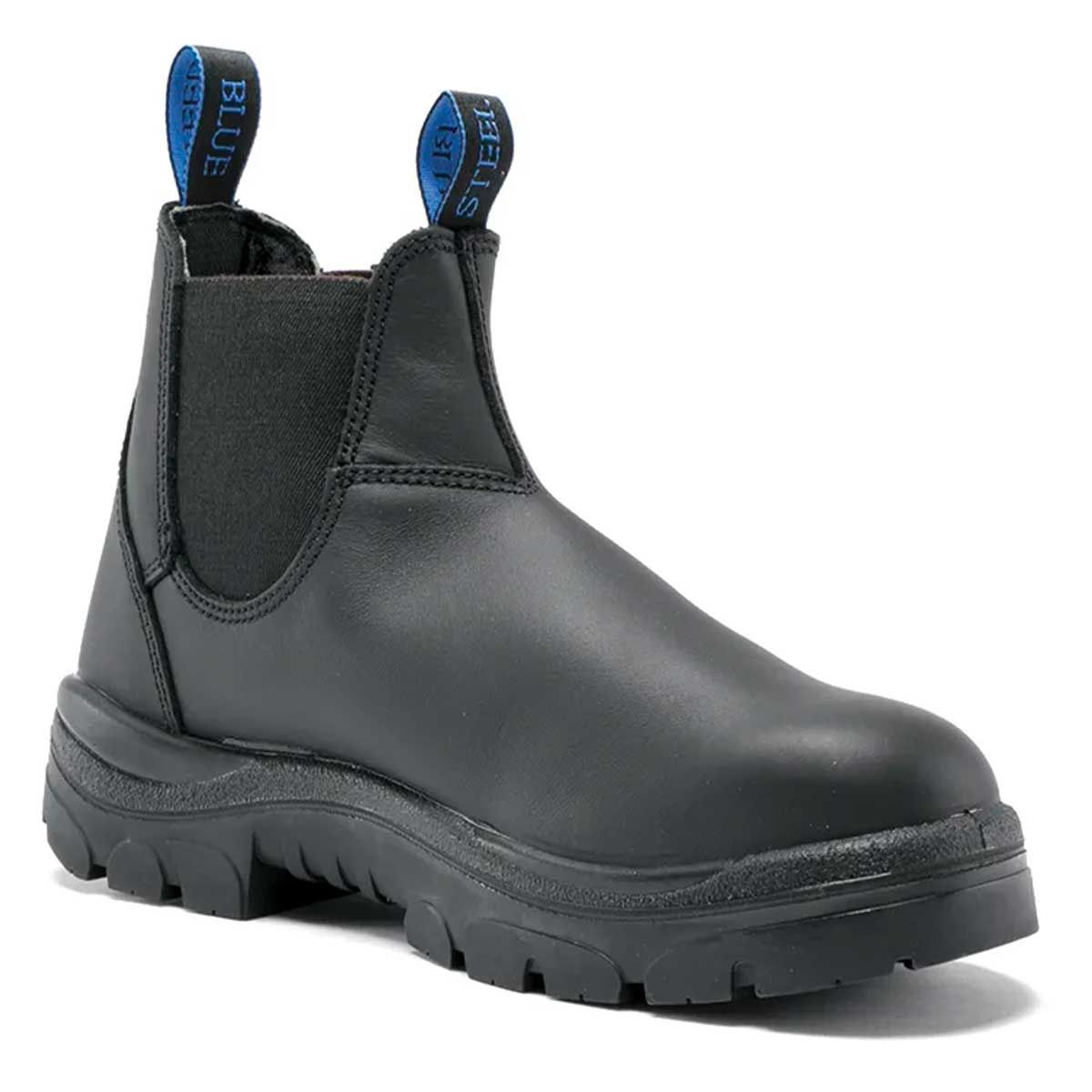 SBL310901W105BLK - Hobart Black Boot, Wide Fit (Size 10.5)