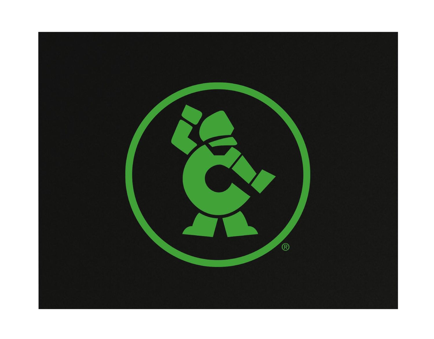 CTBFA405GMAG - PLATINUM™ Cart Magnet Top w/ Neon Green Ironman