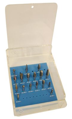 SGCB17DISP - 17 Piece Carbide Bur Display