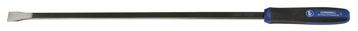 PBH36SC - 36” Straight Tip Handled Pry Bar, Blue