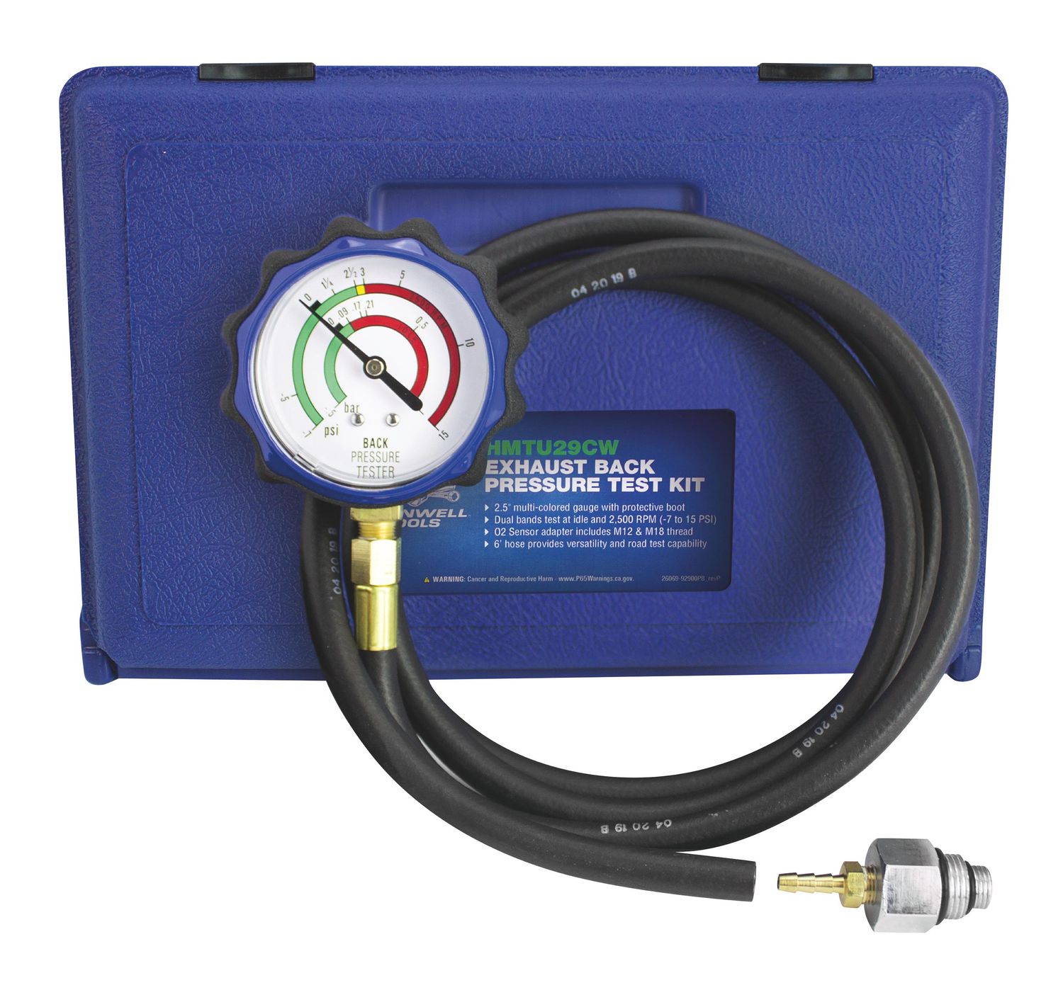 HMTU29CW - Exhaust Back Pressure Test Kit