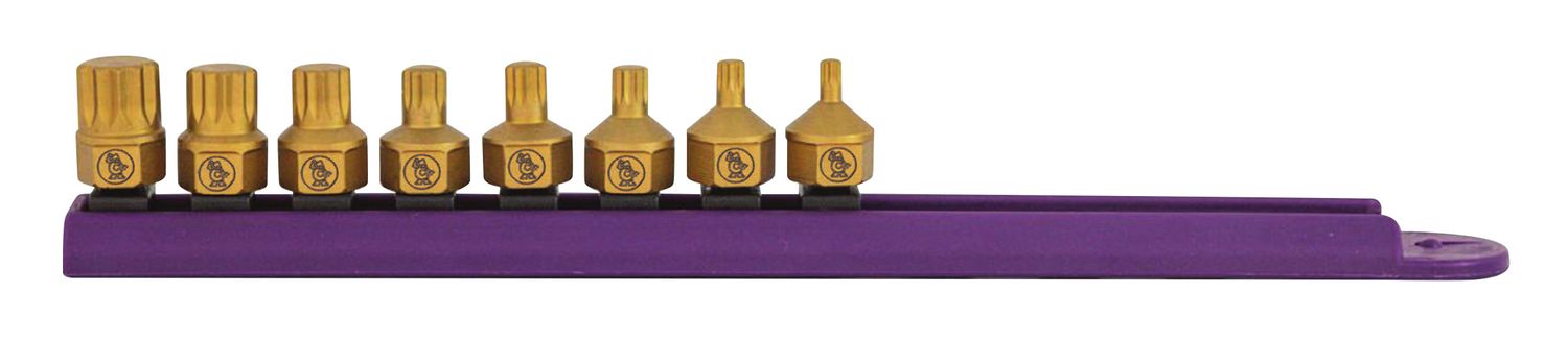 MHC16006 - 8 Piece Multi-Drive Triple Square Bit Set