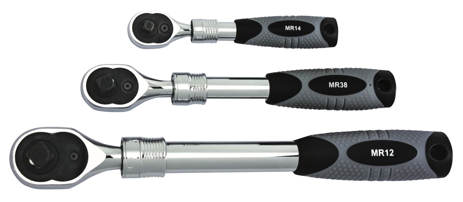 ECMR482 - 3 Piece Extendable Ratchet Set