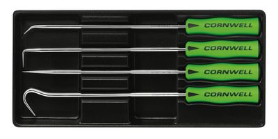 CTG84HDHPSG - 4 Piece Heavy-Duty Pick Set, Green