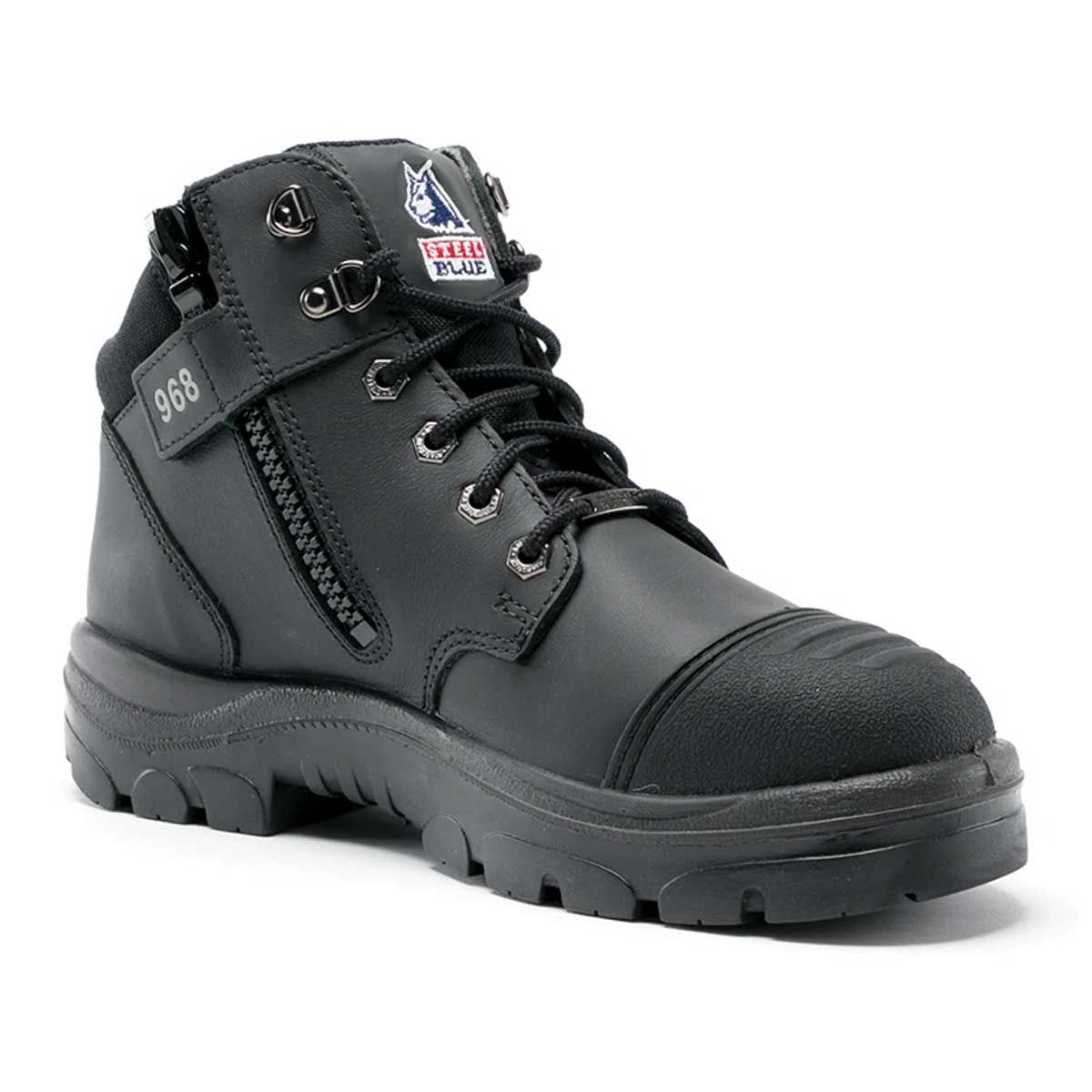 SBL812968W130BLK - Parkes Zip Boot, Wide Fit (Size 13)
