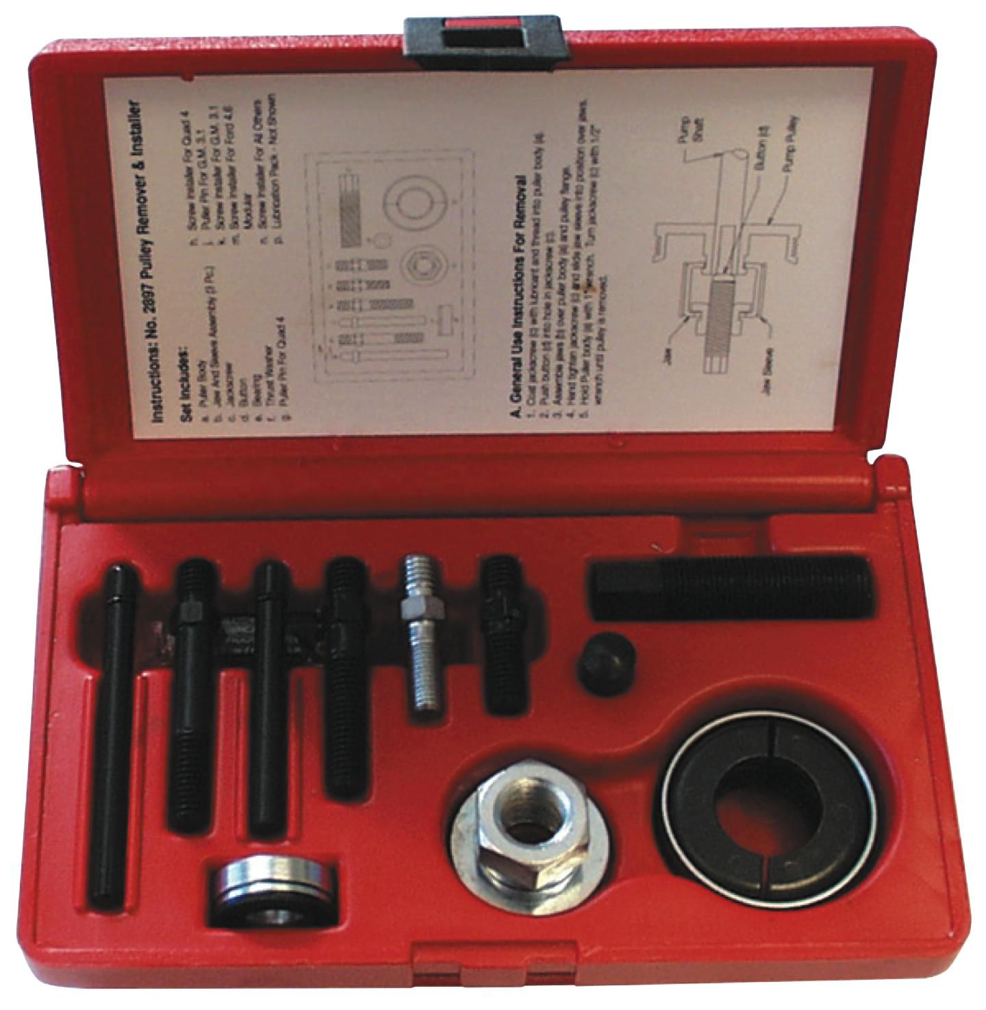KD2897D - Pulley Puller/Installer Set