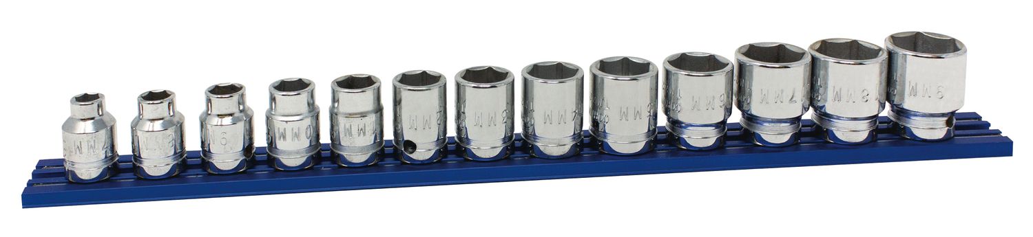 STM2213SP - 13 Piece 3/8” Drive Metric Socket Set, 6 Point