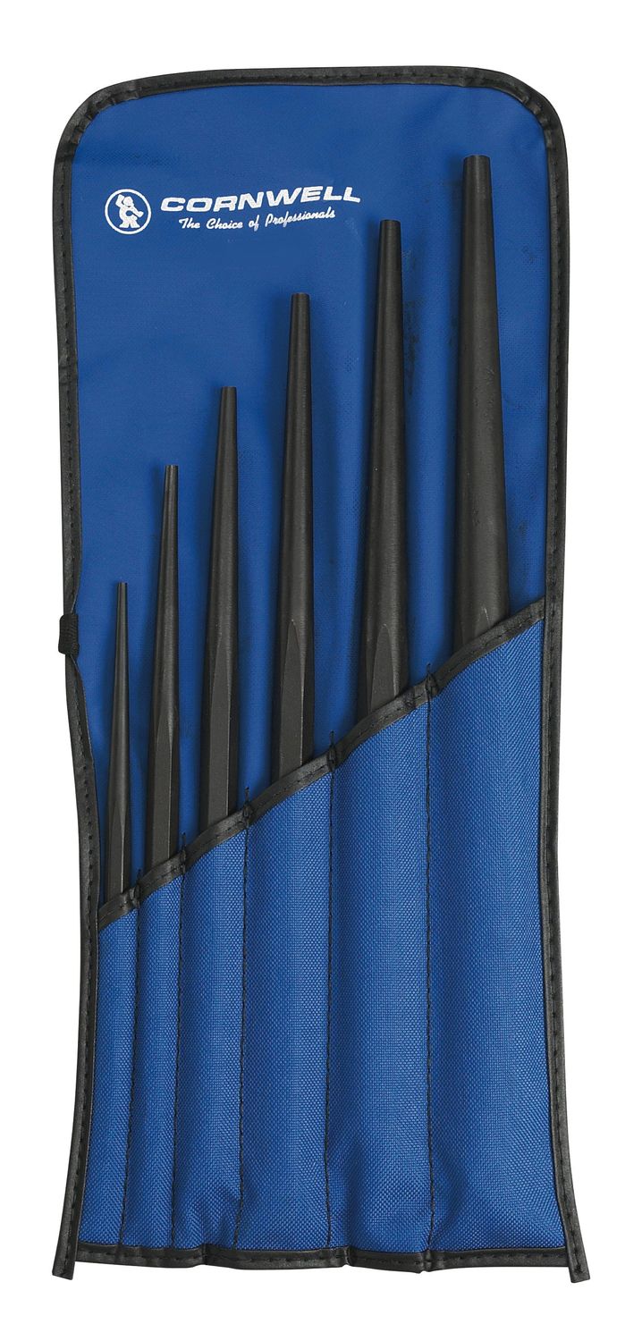 KDP6S - 6 Piece Long Tapered Drift Punch Set
