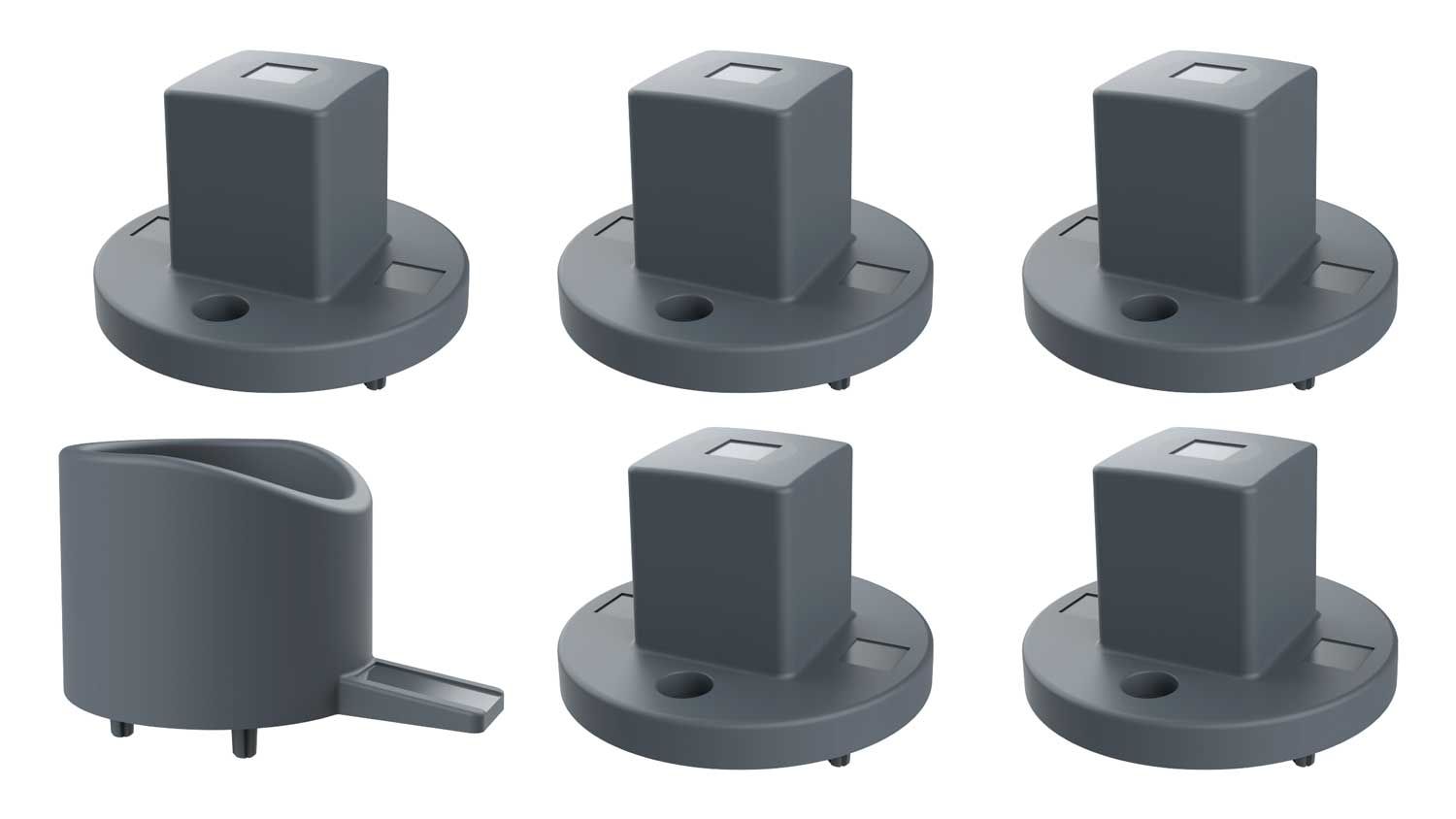 MTS51041 - 1&quot; Drive Holder Set