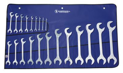 WAP21S - 21 Piece SAE Polished Angle Wrench Set