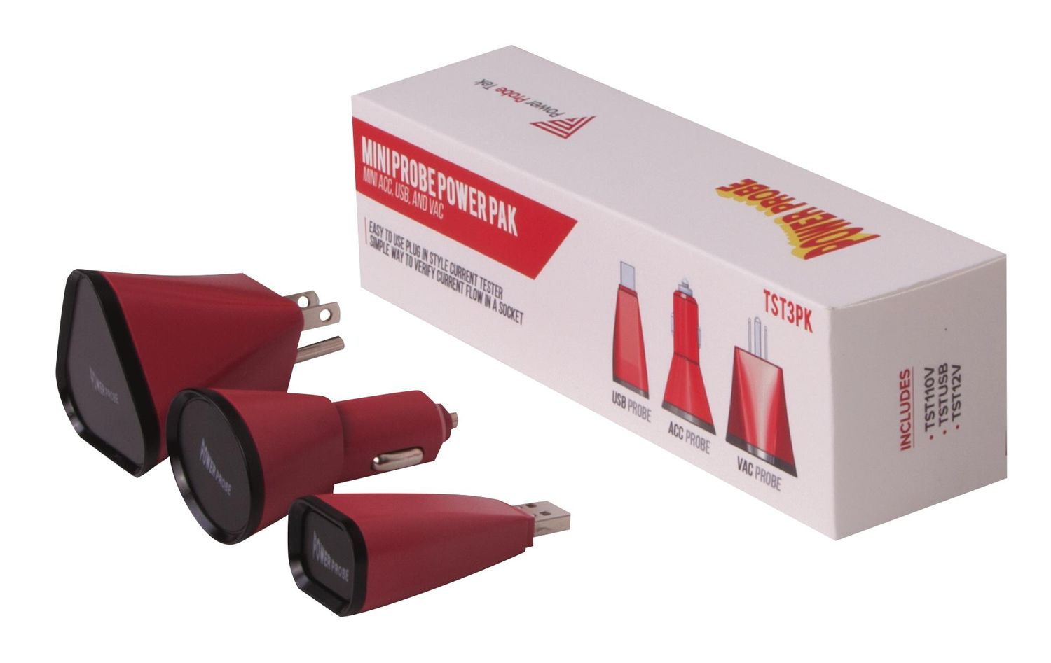 PWTST3PK - Mini Probe Socket Testers
