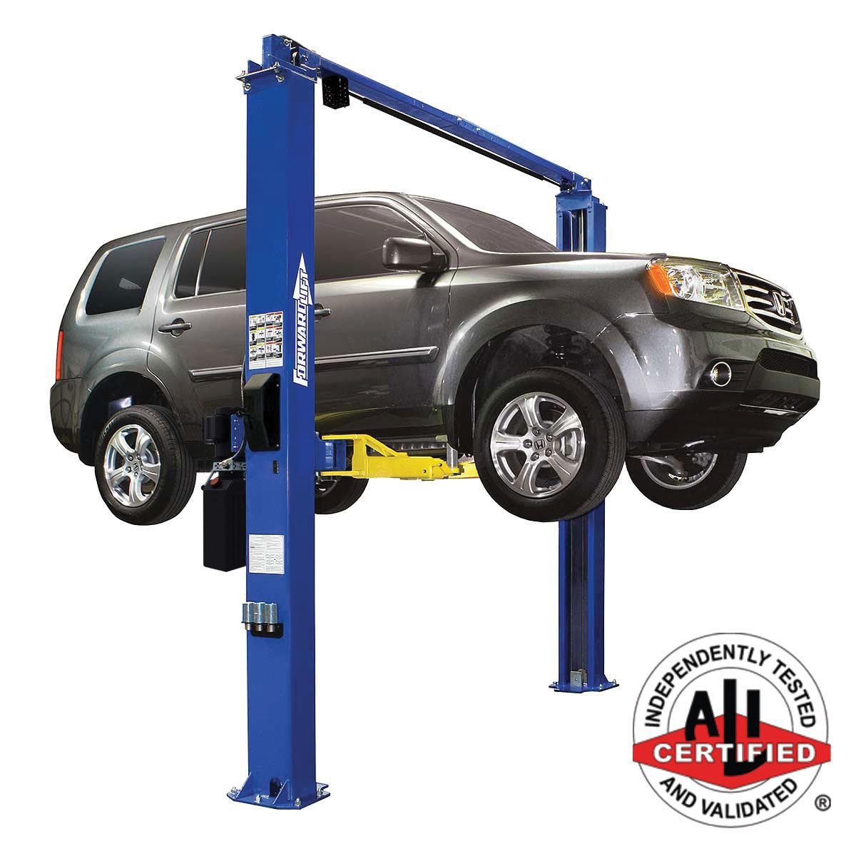 VSGI10N500MBL - (DSO) 10,000 lbs. Two Post Lift, Symmetrical, Spot-Rite™ Arms