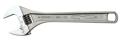 CL808W - 8&quot; Chrome Adjustable Wrench