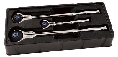 CTG3SHST - 3 Piece Cornwell® bluePOWER® Swivel Round-Head Ratchet Set